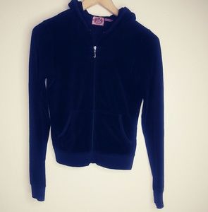 Juicy couture black hoodie size small